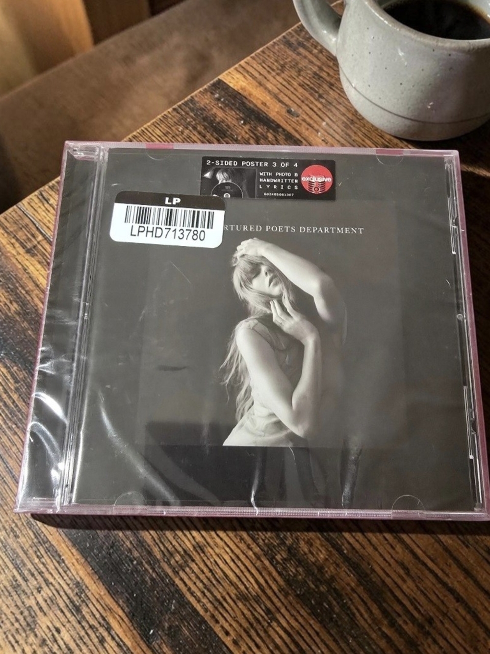 Taylor Swift – The Tortured Poets Department “The Black Dog” Target Exclusive CD
